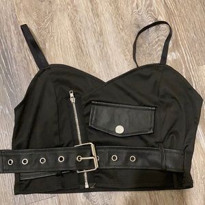 Punky goth crop
